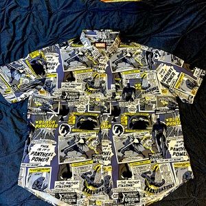 RSVLTS Black Panther Comic Shirt